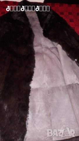 Палто естествен косъм 