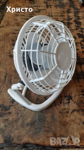 вентилатор настолен USB, тих и качествен, супер цена, снимка 2 - Вентилатори - 30849942