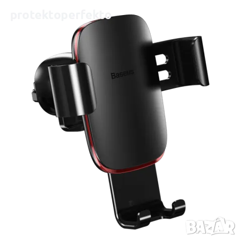 Стойка поставка за телефон в кола – BASEUS черна, снимка 3 - Аксесоари и консумативи - 48307463