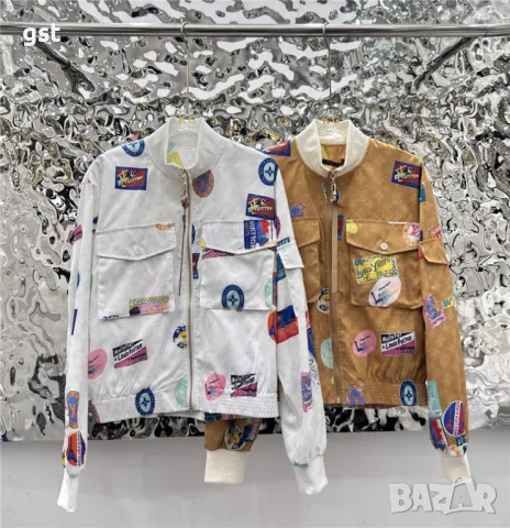 Уникално Яке Горнище LV Louis Vuitton дамско спортно , снимка 2 - Якета - 50304917