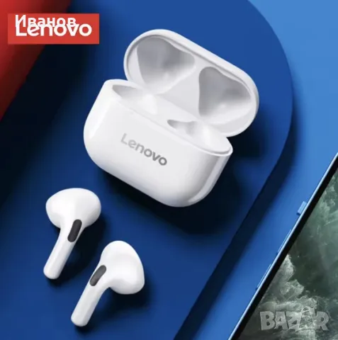 Безжични wireless слушалки Lenovo Thinkplus LP40, Bluetooth 5.1, безжични, водоустойчиви, снимка 2 - Bluetooth слушалки - 49774572