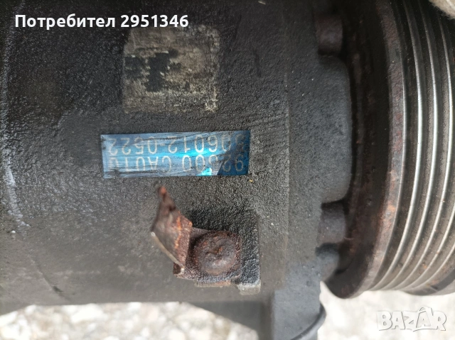 компресор климатик Nissan Murano Z50 Нисан Мурано , снимка 4 - Части - 53184274