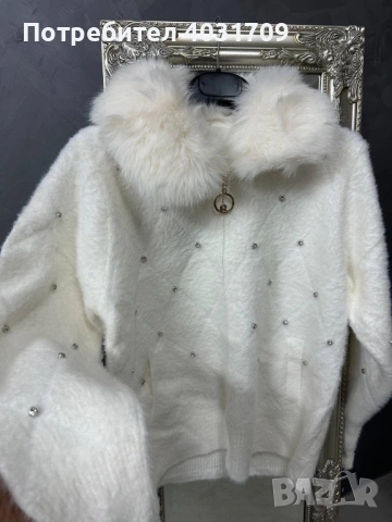 Кашмирена жилетка, снимка 2 - Жилетки - 53046428