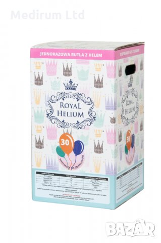 Бутилка с хелий с 30 балона