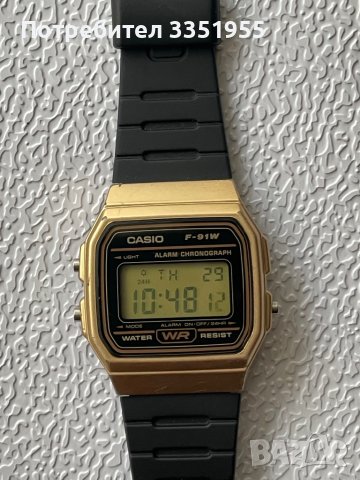 Часовник Casio F 91 W , снимка 12 - Мъжки - 43966611