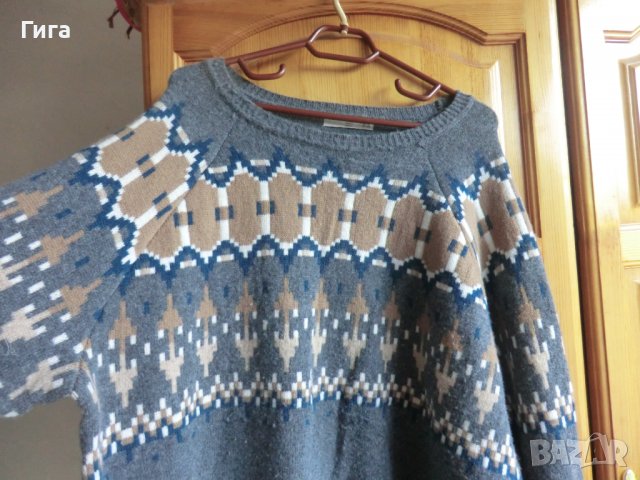 мъжки пуловер на Mango с 50%вълна, снимка 2 - Пуловери - 40124469