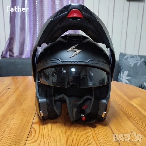 Модуларна каска Skorpion 910 Air размер L, снимка 2 - Аксесоари и консумативи - 43263671