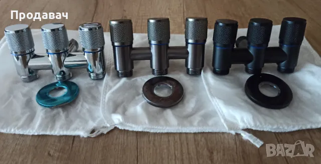 Душ система за тоалетна/биде с троен кран - 3 цвята, снимка 5 - Душове - 48307044