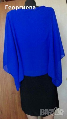 Прекрасна френска рокля 👗🍀S,M,L👗🍀 арт.391, снимка 4 - Рокли - 28123389