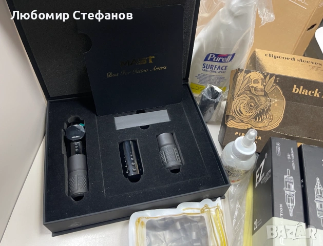 Безжична машина за татуировки  MAST WQP-010, снимка 3 - Друга електроника - 53427535