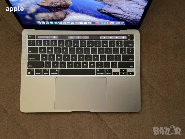 13" M1 MacBook Pro A2338 (2020) Space Grey-КАТО НОВ, снимка 2 - Лаптопи за работа - 52235460