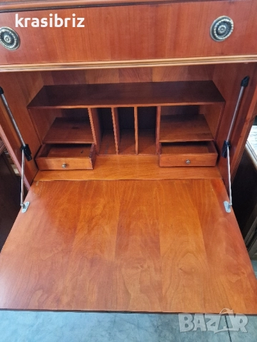 Масивно Писалище/Махагон/-внос от Германия!, снимка 4 - Други - 51777019