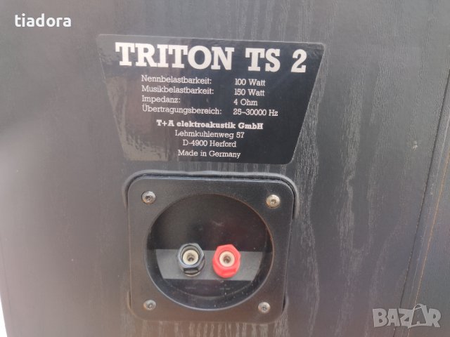 T+A Triton TS 20, снимка 12 - Тонколони - 40040173