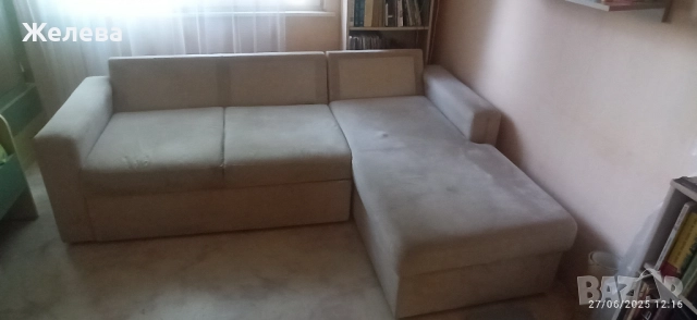 Холов диван с подматрак, снимка 6 - Дивани и мека мебел - 51964356