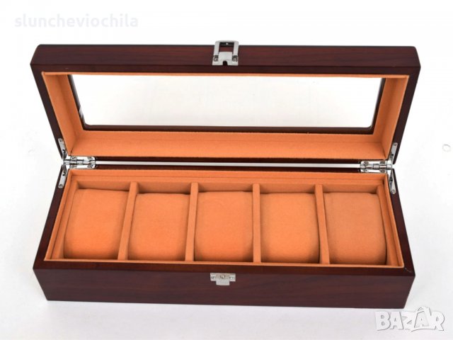 Кутия за часовник Кутия за часовници Куфар за часовници, снимка 3 - Мъжки - 32918876