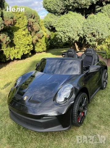 Акумулаторна Двуместна КОЛА Porsche 911 2026,GT3,24V14AH, снимка 8 - Детски велосипеди, триколки и коли - 37661893