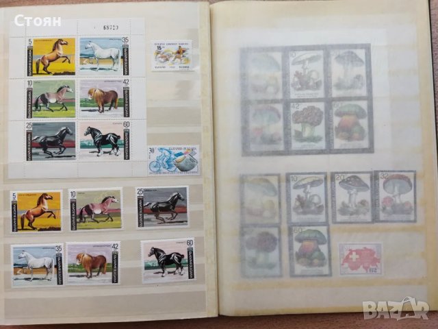 КОЛЕКЦИЯ БЪлгарски пощенски марки от 80-те години, снимка 9 - Филателия - 27100802