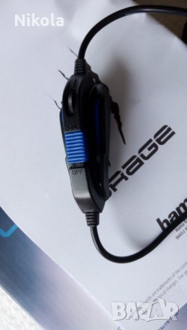 Геймърски слушалки с микрофон - Hama, снимка 12 - Слушалки за компютър - 27055878