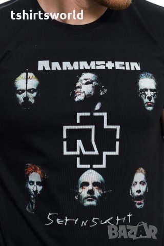 Нова мъжка тениска с дигитален печат на музикалната група RAMMSTEIN - Sehnsucht, снимка 11 - Тениски - 28166839
