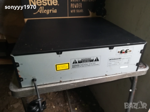 INTERSOUND CDC 8603RM 3 DISC ROTARY CD PLAYER-ВНОС SWISS 0911251842LCHERY2, снимка 10 - Ресийвъри, усилватели, смесителни пултове - 52353771