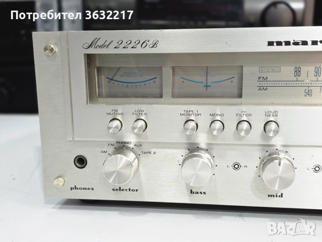 🔥💥 MARANTZ 2226B – ВИНТИДЖ ЗВЯРА, ДЕТО НЕ ПРОЩАВА! 💥🔥, снимка 6 - Ресийвъри, усилватели, смесителни пултове - 52688160