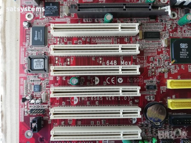 Дънна платка MSI 648 Max (MS-6585) Socket 478 +CPU, снимка 3