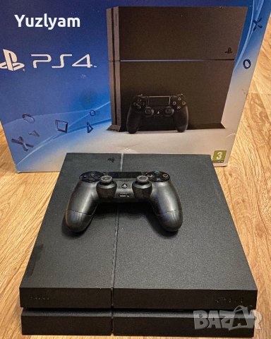 Playstation 4, 500 GB, Черен, снимка 1