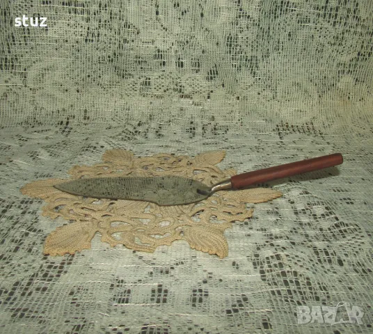 Антикварна лопатка за следкиши, снимка 5 - Прибори за хранене, готвене и сервиране - 50239639