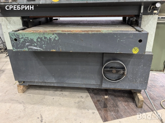 Калибровачен шлайф с 2 вала на 1100 мм + пета за фурнир, снимка 8 - Други машини и части - 51981976