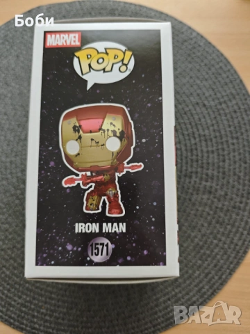 Funko Pop, Iron Man #1571, 9500 pcs Limited Edition, The Infinity Saga, Marvel, снимка 4 - Колекции - 53468005