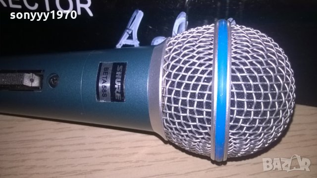 shure beta sm58s-жичен вокален-внос швеицария, снимка 6 - Микрофони - 26803647