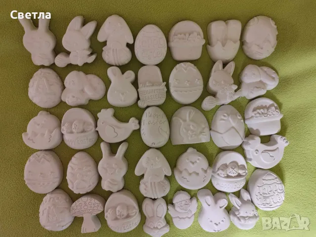 Великденски гипсови фигурки, снимка 7 - Други - 16140056