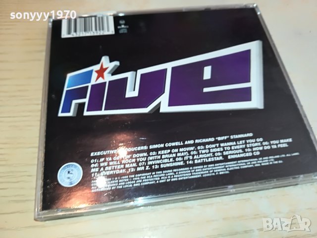 FIVE-ORIGINAL CD 1203231516, снимка 6 - CD дискове - 39972065