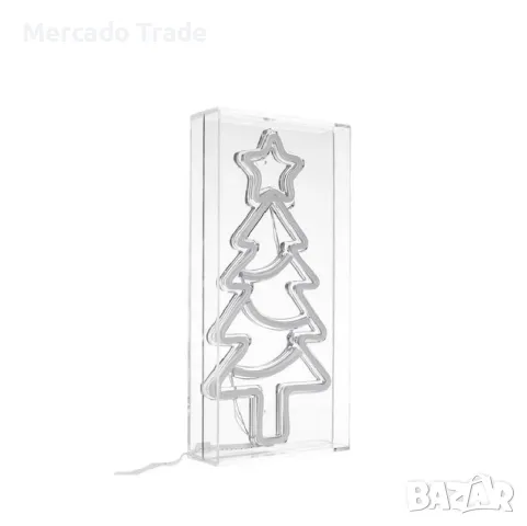Коледна LED неонова елха Mercado Trade, С дистанционно, Многоцветна, снимка 4 - Декорация за дома - 47944767