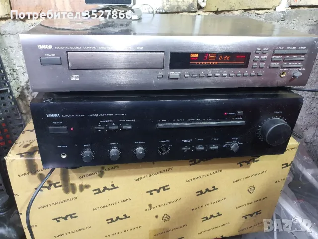 CD player Yamaha cdx 750, снимка 1 - Ресийвъри, усилватели, смесителни пултове - 48592796