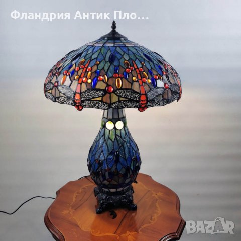 Настолна лампа - Водно конче "The King" синя, снимка 2 - Настолни лампи - 39997893