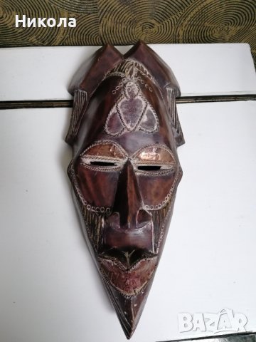 Дърворезба-автентична африканска маска в Пана в гр. София - ID39429893 —  Bazar.bg