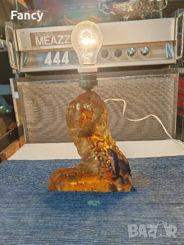 Стара лампа от смола 60 те години, снимка 7 - Антикварни и старинни предмети - 49785445