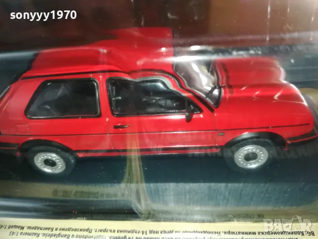 VW GOLF 2 1/43 МЕТАЛНА КОЛА ЗА КОЛЕКЦИЯ 2510241821, снимка 14 - Колекции - 47719514