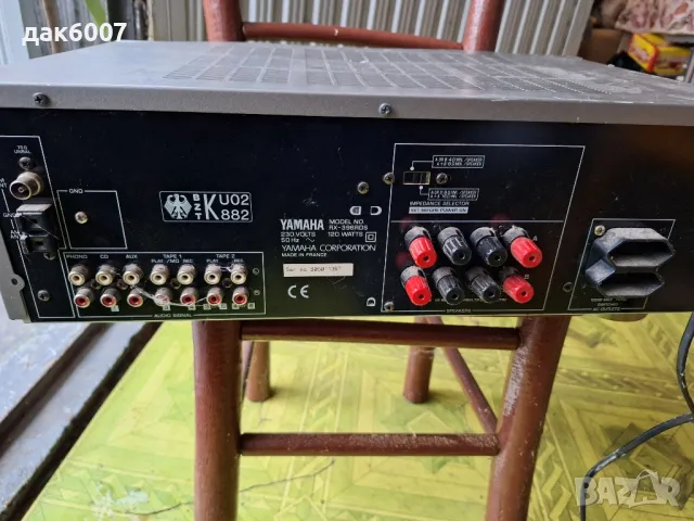 Стерео ресивър Yamaha RX-396RDS, снимка 8 - Ресийвъри, усилватели, смесителни пултове - 48188885