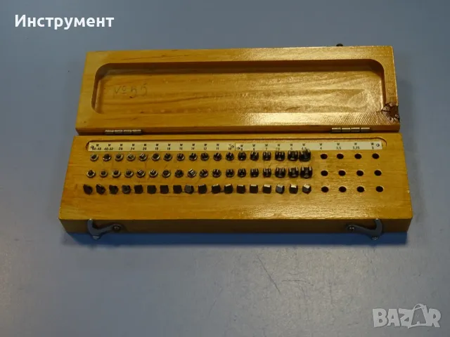 Комплект накрайници за резбомер VEB Suhl W4.5-W48/60