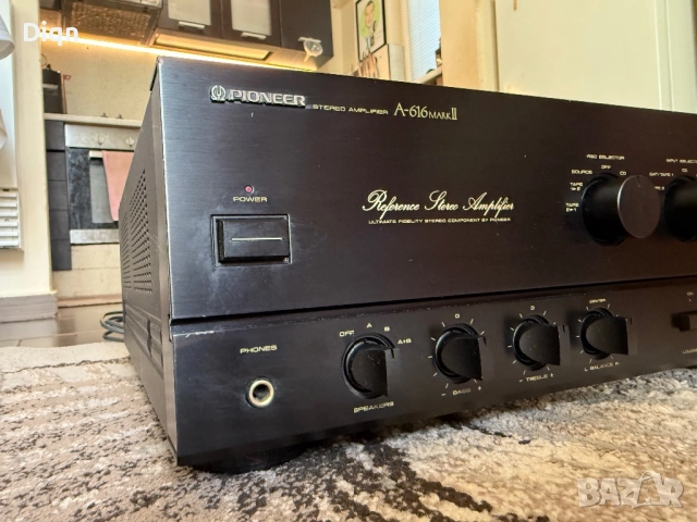 Pioneer A-616 Mk2 стерео, снимка 3 - Ресийвъри, усилватели, смесителни пултове - 51585021