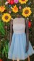 много обемна бална официална рокля синя, снимка 1 - Рокли - 36026433