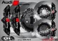 Audi Ceramic надписи за капаци на спирачни апарати , снимка 4