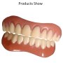Удобни меки силиконови избелващи протеза горни и долни изкуствени лепящи се фасети зъби , снимка 4