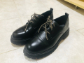 Дамски черни обувки, снимка 1 - Дамски елегантни обувки - 44909509