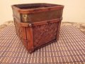 Плетен панер,кош,кутия, снимка 4
