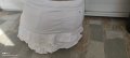 Дънкова бяла пола, снимка 2