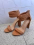 Сандали на ток (нови), снимка 1