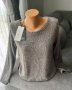 Пуловер в сив цвят, снимка 1 - Блузи с дълъг ръкав и пуловери - 43821786